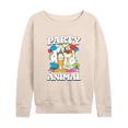 thumbnail image 1 of Garfield - Party Animal - Women's Lightweight French Terry Long Sleeve Shirt, 1 of 5