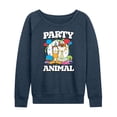 thumbnail image 1 of Garfield - Party Animal - Women's Lightweight French Terry Long Sleeve Shirt, 1 of 5