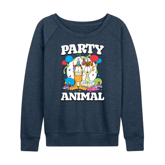 Garfield - Party Animal - Women's Lightweight French Terry Long Sleeve Shirt