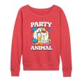 thumbnail image 1 of Garfield - Party Animal - Women's Lightweight French Terry Pullover, 1 of 1