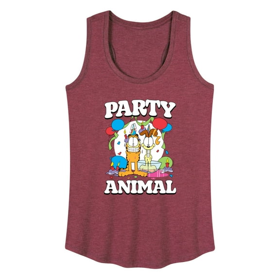 Garfield - Party Animal - Women's Racerback Tank Top