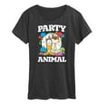 thumbnail image 1 of Garfield - Party Animal - Women's Short Sleeve Graphic T-Shirt, 1 of 5