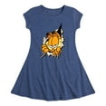 thumbnail image 1 of Garfield - Peeking Out - Toddler And Youth Girls Fit And Flare Dress, 1 of 4