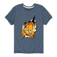 thumbnail image 1 of Garfield - Peeking Out - Toddler And Youth Short Sleeve Graphic T-Shirt, 1 of 5