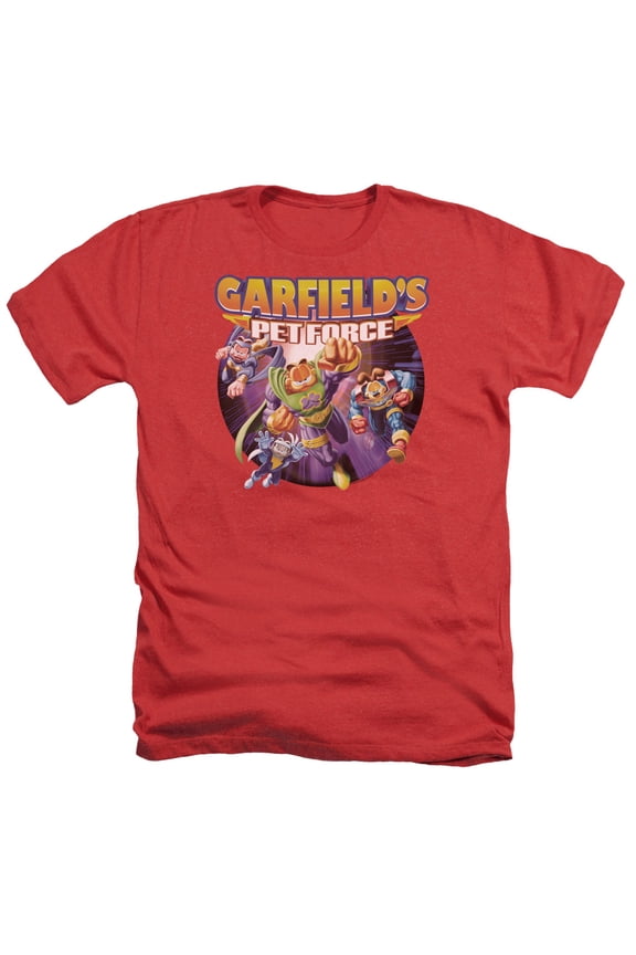 Garfield - Pet Force Four - Heather Short Sleeve Shirt - Small