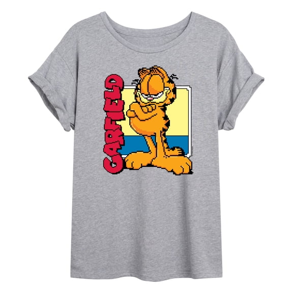 Garfield - Pixel Square - Women's Oversized T-Shirt