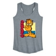 thumbnail image 1 of Garfield - Pixel Square - Women's Racerback Tank Top, 1 of 5