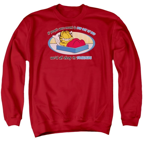Garfield - Pop Out Of Bed - Crewneck Sweatshirt - Small