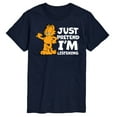 thumbnail image 1 of Garfield - Pretend I'm Listening - Men's Short Sleeve Graphic T-Shirt, 1 of 5