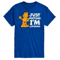 Garfield - Pretend I'm Listening - Men's Short Sleeve Graphic T-Shirt