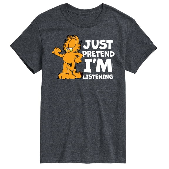 Garfield - Pretend I'm Listening - Men's Short Sleeve Graphic T-Shirt