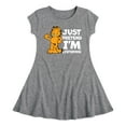thumbnail image 1 of Garfield - Pretend I'm Listening - Toddler And Youth Girls Fit And Flare Dress, 1 of 1