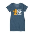 thumbnail image 1 of Garfield - Pretend I'm Listening - Toddler And Youth Girls Fleece Dress, 1 of 5