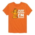thumbnail image 1 of Garfield - Pretend I'm Listening - Toddler And Youth Short Sleeve Graphic T-Shirt, 1 of 5