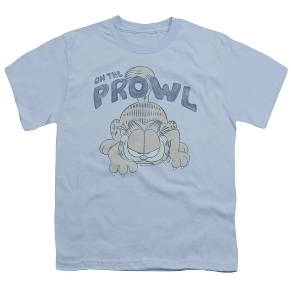 Garfield Prowl S/S Youth 18/1 T-Shirt Light Blue