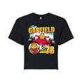 thumbnail image 1 of Garfield - Racing Garfield - Juniors Cropped Graphic T-Shirt, 1 of 5