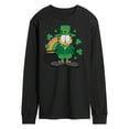 thumbnail image 1 of Garfield Rainbow Shamrocks - Men's Long Sleeve T-Shirt, 1 of 5