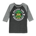 thumbnail image 1 of Garfield - Ready For Shenanigans - Toddler And Youth Raglan Graphic T-Shirt, 1 of 4