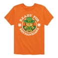 thumbnail image 1 of Garfield - Ready For Shenanigans - Toddler And Youth Short Sleeve Graphic T-Shirt, 1 of 5