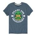 thumbnail image 1 of Garfield - Ready For Shenanigans - Toddler And Youth Short Sleeve Graphic T-Shirt, 1 of 5