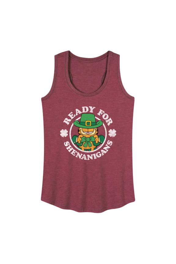 - Ready For Shenanigans - Women's Racerback Tank Top