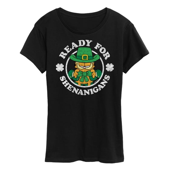 Garfield - Ready For Shenanigans - Women's Short Sleeve Graphic T-Shirt