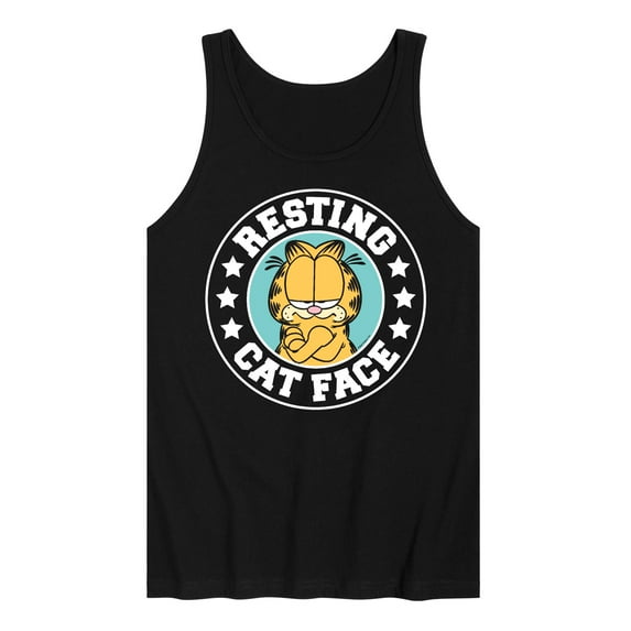 Garfield - Resting Cat Face - Men's Jersey Tank Top