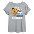 thumbnail image 1 of Garfield - Rise But Won't Shine - Juniors Ideal Flowy Muscle T-Shirt, 1 of 5
