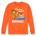 thumbnail image 1 of Garfield - Rise But Won't Shine - Men's Crew Neck Fleece Pullover, 1 of 1