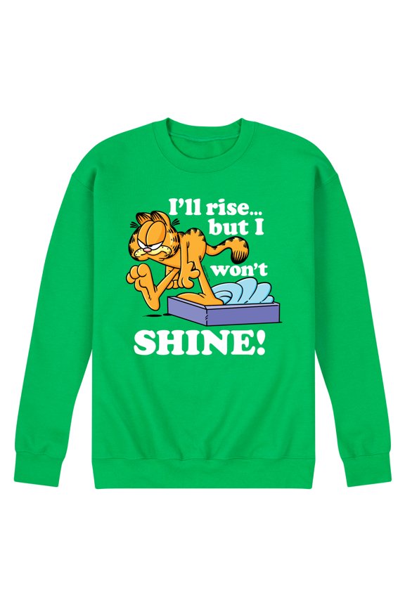 - Rise But Won't Shine - Men's Crew Neck Fleece Pullover