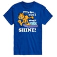 thumbnail image 1 of Garfield - Rise But Won't Shine - Men's Short Sleeve Graphic T-Shirt, 1 of 5