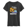 thumbnail image 1 of Garfield - Rise But Won't Shine - Women's Short Sleeve Graphic T-Shirt, 1 of 5