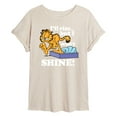 thumbnail image 1 of Garfield - Rise But Wont Shine - Juniors Ideal Flowy Muscle T-Shirt, 1 of 5