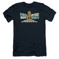 thumbnail image 1 of Garfield Rise Not Shine S/S Adult 30/1 T-Shirt Navy, 1 of 1