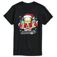 thumbnail image 1 of Garfield - Santa Garfield with Presents Christmas - Men's Short Sleeve Graphic T-Shirt, 1 of 5