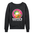 thumbnail image 1 of Garfield - Santas Little Helpers - Women's Lightweight French Terry Long Sleeve Shirt, 1 of 5