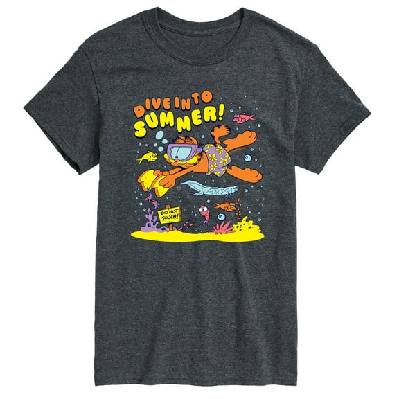 Garfield - Scuba Garf - Men's Short Sleeve Graphic T-Shirt