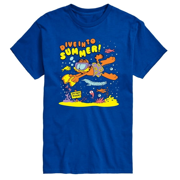 Garfield - Scuba Garf - Men's Short Sleeve Graphic T-Shirt
