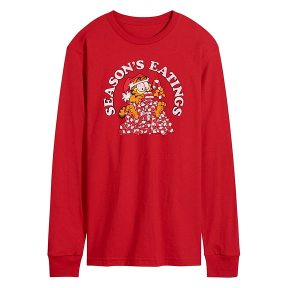 Garfield - Seasons Eatings - Adult Long Sleeve Tee