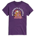 thumbnail image 1 of Garfield - Seasons Eatings Christmas - Men's Short Sleeve Graphic T-Shirt, 1 of 4