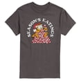 thumbnail image 1 of Garfield - Seasons Eatings Christmas - Men's Short Sleeve Graphic T-Shirt, 1 of 5