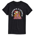thumbnail image 1 of Garfield - Seasons Eatings Christmas - Men's Short Sleeve Graphic T-Shirt, 1 of 5