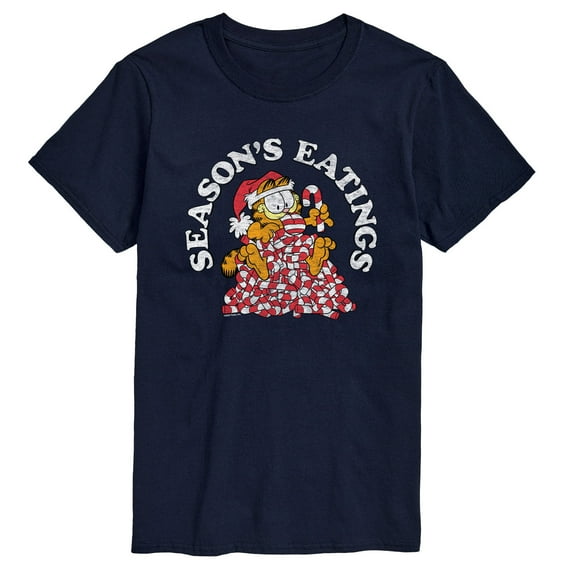 Garfield - Seasons Eatings Christmas - Men's Short Sleeve Graphic T-Shirt