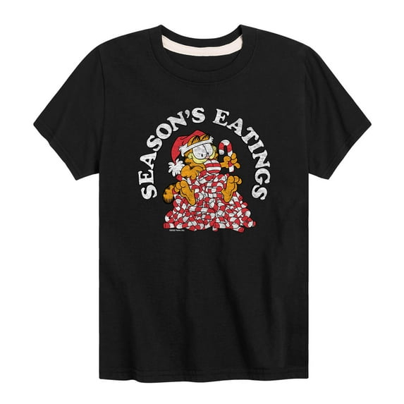 Garfield - Seasons Eatings - Toddler And Youth Short Sleeve Graphic T-Shirt