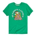 thumbnail image 1 of Garfield - Seasons Eatings  - Toddler And Youth Short Sleeve Graphic T-Shirt, 1 of 5