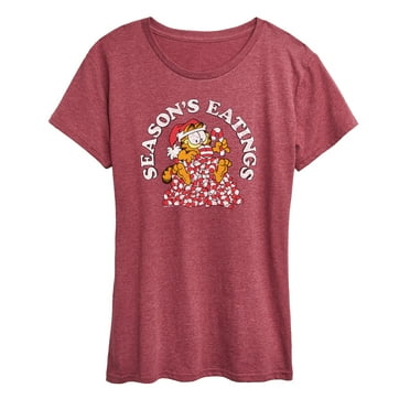 Garfield - Seasons Eatings - Women's Short Sleeve Graphic T-Shirt