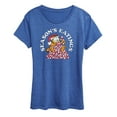 thumbnail image 1 of Garfield - Seasons Eatings - Women's Short Sleeve Graphic T-Shirt, 1 of 5