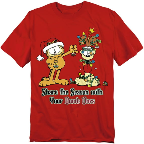 Garfield T-Shirt Share The Season Unisex Graphic Tee For Men & Women