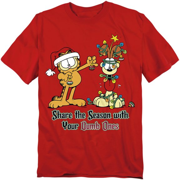 Garfield T-Shirt Share The Season Unisex Graphic Tee For Men & Women