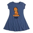 thumbnail image 1 of Garfield - Sigh Garfield - Toddler & Youth Girls Fit & Flare Dress, 1 of 1